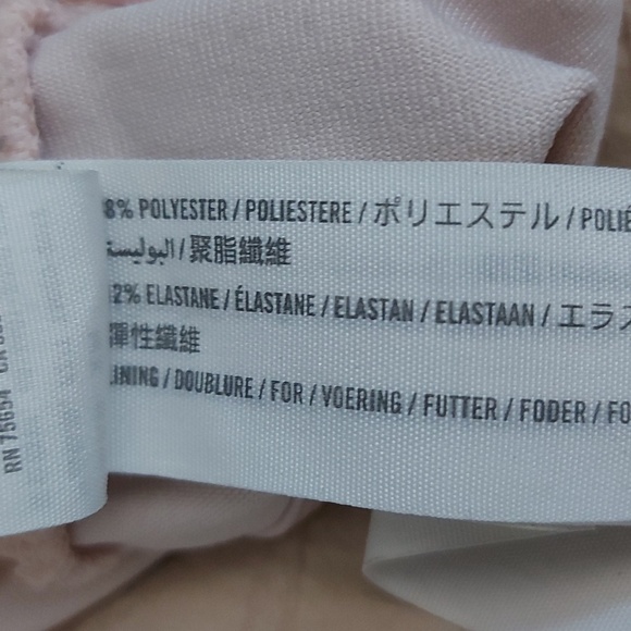 Hollister Camo Sports Bra/Pink and Black/Sz S/Black Mesh/Yoga/Gym - Picture 7 of 8